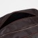 Lightning cosmetic bag, external pocket, brown color
