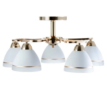 Causte "Fleur" 5he27 40W gold 57x57x25 cm Bayerlux-3