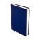 Dated diary of 2025, A5, 168 sheets in a ruler, leatherette "Nebraska", silver cut, blue