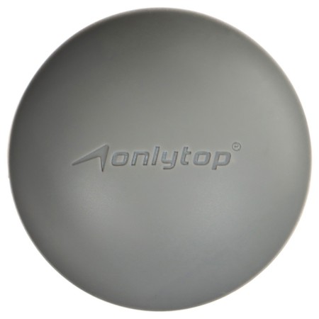 Massage ball Onlytop, silicone, d = 6 cm, 150 g, color gray color-6