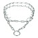 The collar is strict wire zoonik, a welded chain 3 mm, width 3 cm, Osh 50-66 cm