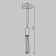 Universal fastening Technical C032C-04-W-1, 15x15x175 cm, white color