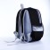 Baby backpack on lightning, 3 outer pockets, black color