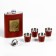 Gift set 6 in 1 "USSR": Flyage 270 ml, 4 piles 30 ml, funnel