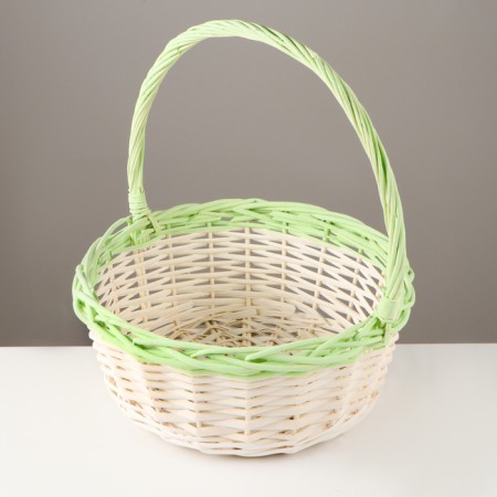 A set of baskets, 3 pcs, 36 × 14 × 39 cm, 32 × 12 × 34 cm, 27 × 11 × 29 cm, willow-2