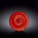 The plate round Wilmax England Spiral, D = 20.5 cm, the color is red