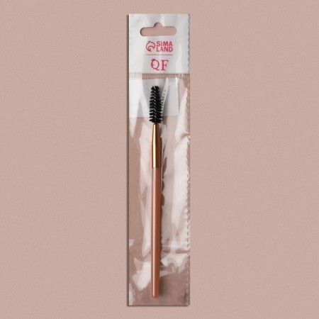 Brush for eyebrows and eyelashes "Brush Coffee", 15 (+/- 1) cm, color mix-4