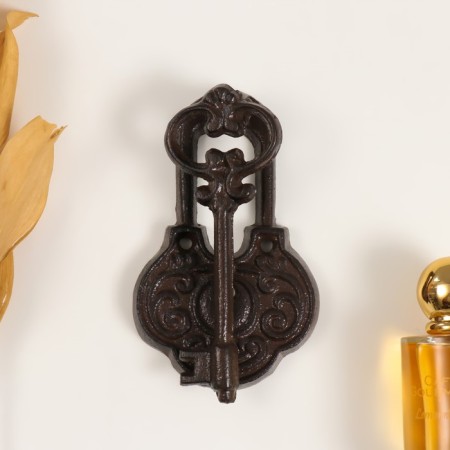 Door hammer of cast iron "openwork key" 13x8x3 cm