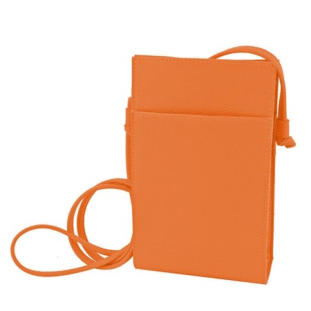 Women's bag (B2812-10140) genuine leather, orange, 1x210x22 cm