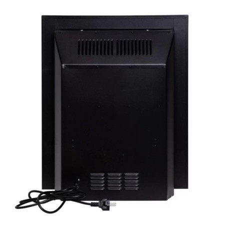 Majestic Lux Black, 20 ", 1550 watts, 2 heating modes, the sound of firewood crackers-2