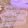 Capricon lace, 15 mm × 10 ± 1 m, lilac color # 4