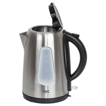 Electric kettle JVC JK-KE1716, Metal, 2200 watts, 1.7 l, silver-1