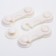 Set of locks for cabinet doors, 3 pcs., White color