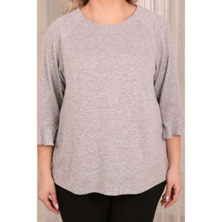 Female jumper, size 54, gray color-1