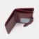 Women's wallet on a magnet, burgundy color