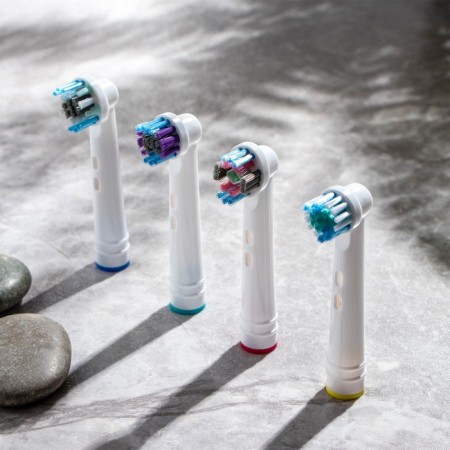 Luazon LP-006 nozzles, for an electric toothbrush, 4 pcs, in a set-1