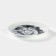 Porcelain plate "Leo", d = 17.5 cm, white