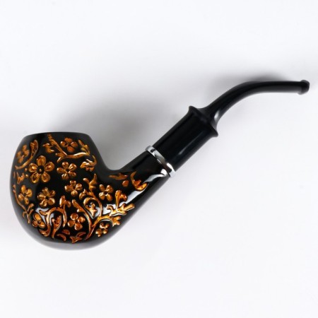 Kommer's smoking pipe "Commander", classic, 14 cm-2
