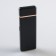 Electronic lighter "Bold, strong, fair", USB, spiral, 3 x 7.3 cm, black