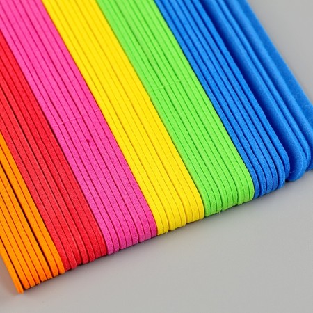 A set of figures from EVA "Rainbow", 50 pcs., 12 cm, color mix-3