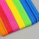 A set of figures from EVA "Rainbow", 50 pcs., 12 cm, color mix
