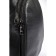 Male sling bag, genuine leather, de-gosa black, 16x7x24 cm