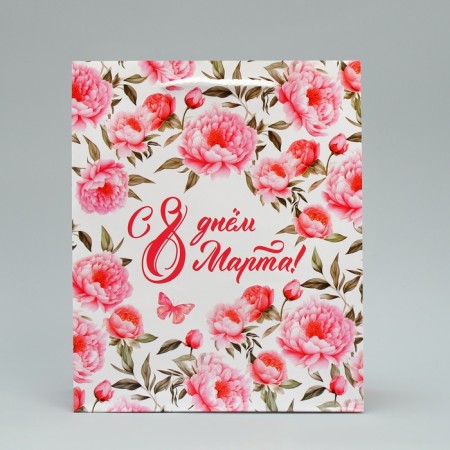 Gift Package Laminated, Packaging, “March 8”, ML 21 x 25 x 8 cm-2