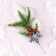 New Year's branch "Snowflake"