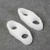 Correctors - separators for the toes, 2 fingers, silicone, 3.5 × 1.5 cm, pair, white color