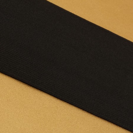 Knitted elastic 100mm 40 ± 2m black au-1