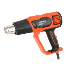 Фен технический PATRIOT HG220, 2000 Вт, 500/300/500 л/мин, 25/25-350/25-600 C°, ЖК дисплей