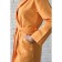 Women's robe, shalka+kant, size 48, sand, waffle