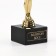 Golden Boss award figure, Oscar, Plastic, Star, 18 x 6 cm