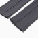 Leggings for girls, graphite color, height 122 cm