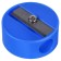 Plastic sharpener "Round", mix, cold heart