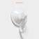 Hooks on the vacuum suction cup “Classic”, 3 pcs, white color