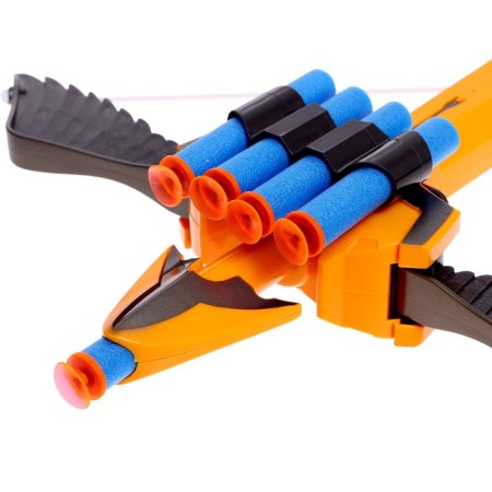The Arbalet "Golden Eagle", shoots with soft bullets, with targets, the color of mix-5