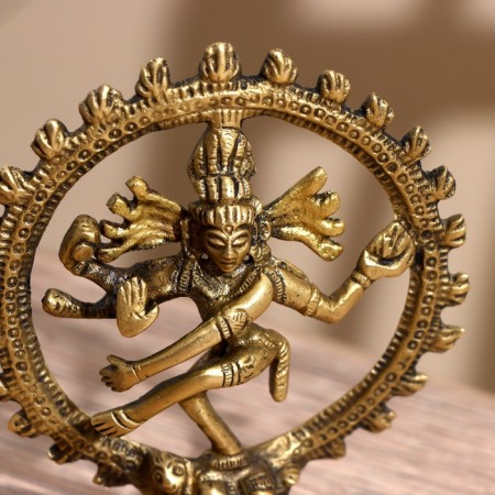 Souvenir "Nataraj" Brass 10 cm-1