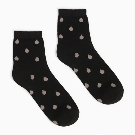 Women's socks, black color, size 36-38-1
