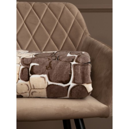 Texrepublic blanket, size 200x220 cm, beige color-9
