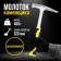 Hammer of the Mason Tundra Pro, a whole, two -component handle, 450 g