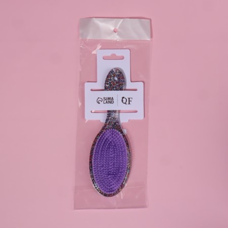 Massage comb, 5.5 × 17.5 cm, color mix-5