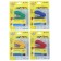 Stapler Mini, No. 10, up to 7 sheets + brackets No. 10, in Blister, mix