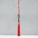 Suspension Textile "Lotus" red 2x10x29 cm