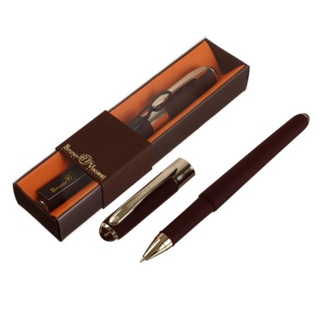 Ballic handle, 0.5 mm, Bruno visconti monaco, blue rod, brown body, in case