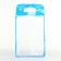 Cosmetic bag on the buttons, the color is transparent/blue