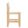 Wooden stool "Turnip", adjustable, (1-3)