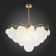 Ceiling Ceiling ST LUCE. SL1231.302.06. Vittoria. 6x60 watts, E14, 65x65x71 cm, brass color