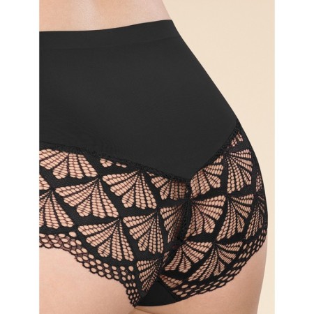 Women's cowards, size 48, black color-3