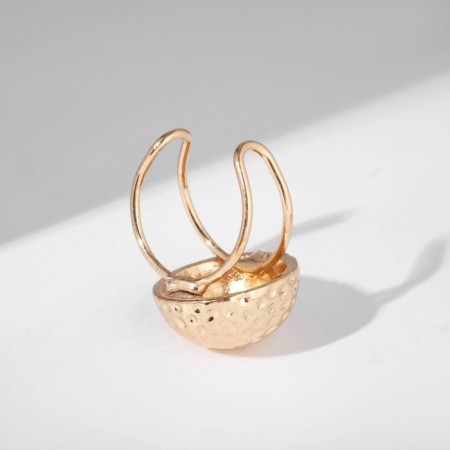 Ring "Shar" space, color gold, dimensionless-3